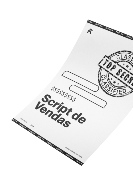 Script em papel